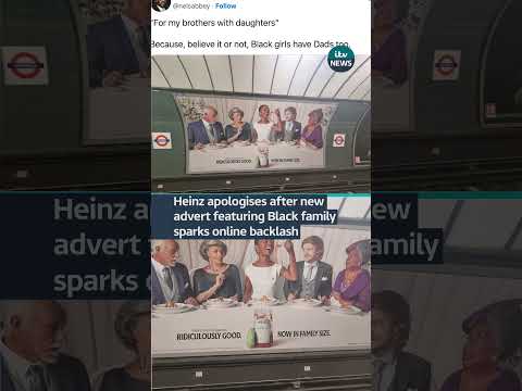 Heinz apologises after new advert featuring Black family sparks online backlash | ITV News