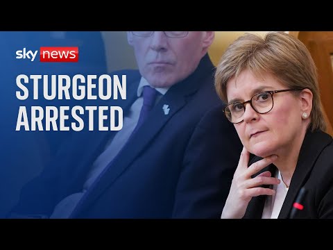 BREAKING: Nicola Sturgeon arrested