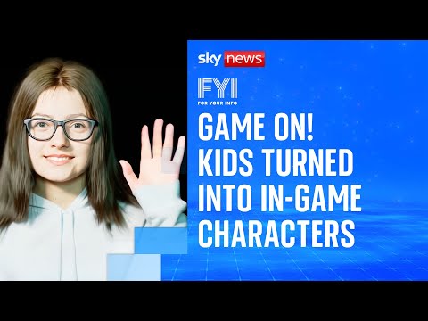 FYI: Kids turned into in-game characters