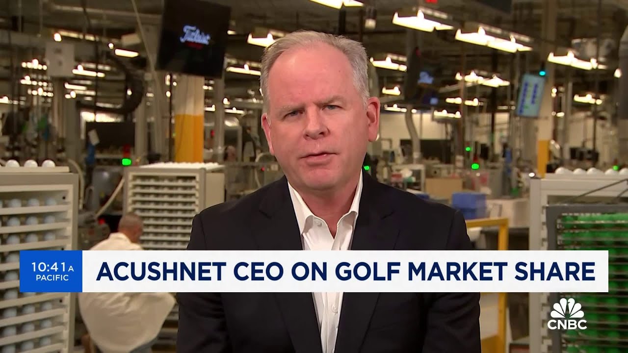 Acushnet CEO David Maher: Golf ball business plays ‘outsized role in our profitability’