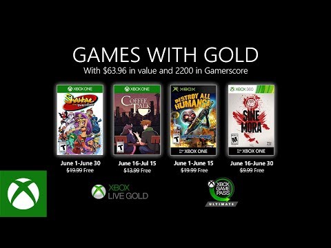 Xbox - June 2020 Games with Gold