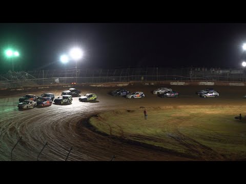 07/23/22 SCDRA Feature -Rebel Yell - car hit the wall and fence and did 5 barrel rolls in the air - dirt track racing video image