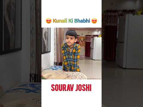 Kunali Ki Bhabhi 😍 | Sourav Joshi vlogs | #souravjoshivlogs #shortsviral #foryou #trending #viral