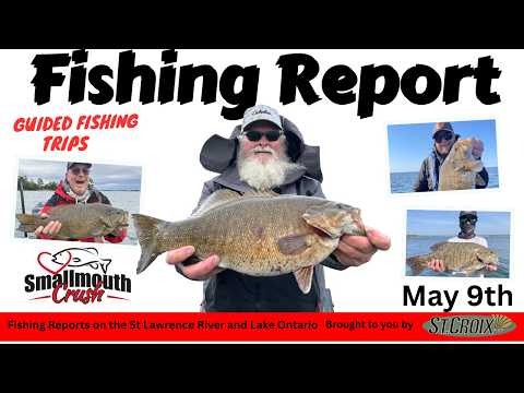 Waiting on the Fish to Commit! Windy Day Turns Into Big Smallmouth Bite on the St. Lawrence