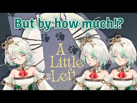 【A LITTLE TO THE LEFT】I'm sick *cough cough* please watch me play easy game *cough cough*