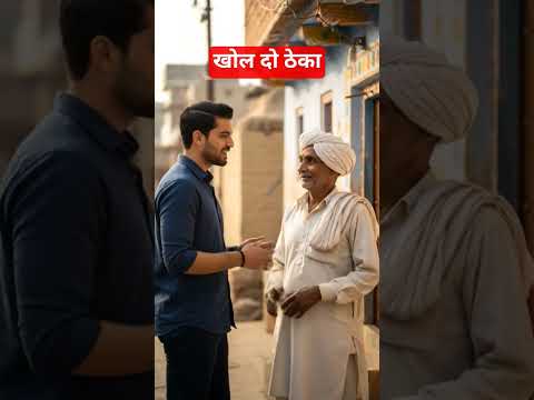 #DreamScreenAI| खोल दो ठेका 🍸| funny |jokes | shorts |#shorts 🤣|