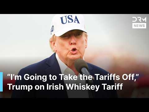Trump Announces Irish Whiskey Tariff Removal, Praises Shane Lowry’s Stunning Win | AC1N