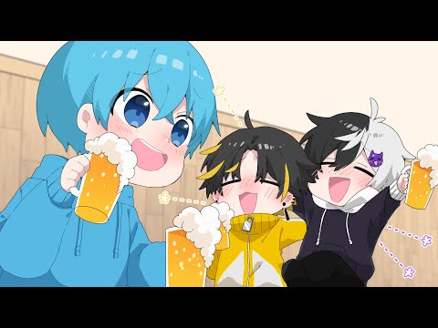 STPR会一番やらかしメンツで忘年会したら動画終わったんだがWWWころんくん すとぷり STPR まぜ太 らいと るぅと 莉犬