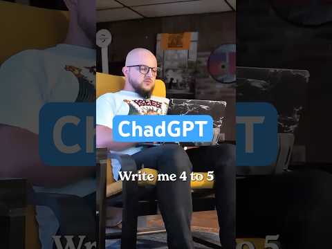 ChadGPT always knows #skit #funny thumbnail