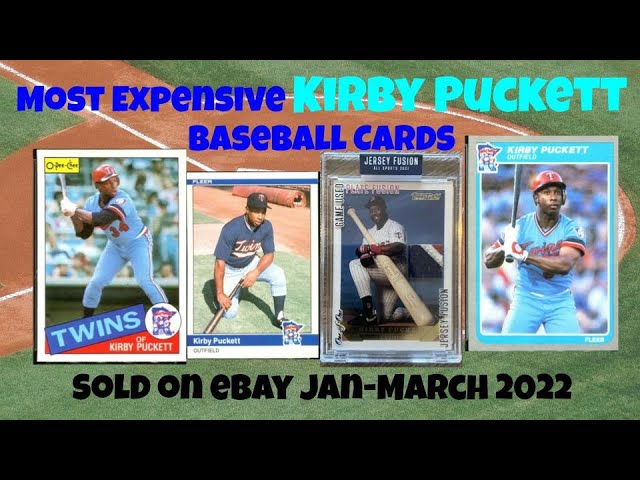 Kirby Puckett Baseball Card Values