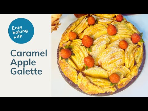 Caramel Apple là linh hồn của món galette này - Caramel Apple Galette