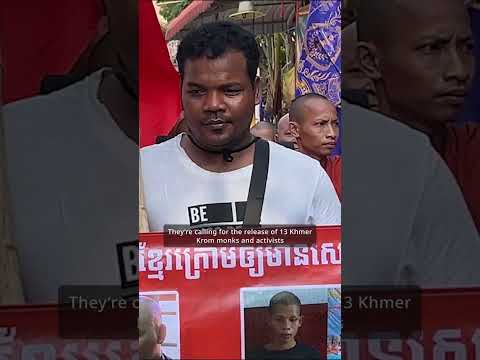 Khmer Krom protest in Phnom Penh | Radio Free Asia (RFA)