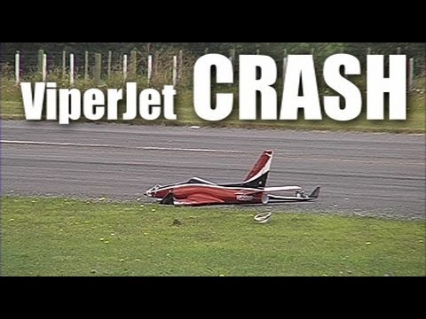 HobbyKing Viperjet RC plane crash - UCQ2sg7vS7JkxKwtZuFZzn-g