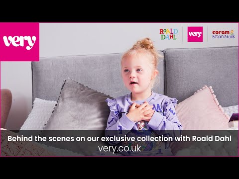 very.co.uk & Very Promo Code video: Behind the scenes on our exclusive collection with Roald Dahl