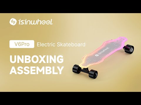 Unboxing| isinwheel V6Pro Electric Skateboard