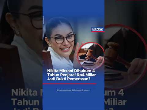 Video thumbnail Nikita Mirzani resmi divonis 4 tahun penjara dan denda Rp1 miliar oleh Pengadilan Negeri Jakarta Sel