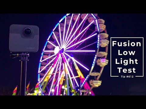 GoPro Fusion Low Light Test - GoPro Tip #612 - UCTs-d2DgyuJVRICivxe2Ktg