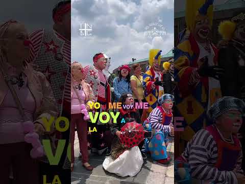 La Peregrinación del Club de Payasos y Familias de Circos, en la Basílica de Guadalupe.