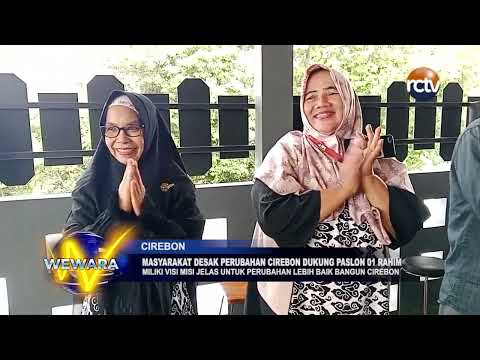 Masyarakat Desak Perubahan Cirebon Dukung Paslon 01 Rahim