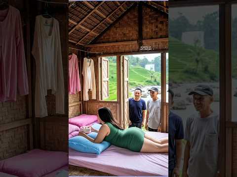 Rainy Night in the Bamboo Hut – Peaceful Sleep Sounds#rain #asmrrain
