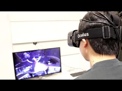 Oculus Rift Crystal Cove Hands On | CES 2014 - UCCjyq_K1Xwfg8Lndy7lKMpA