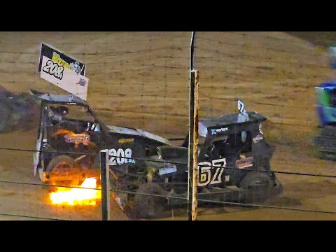 Wellington Speedway - NZ Stockcar Champs Tier 2 Championship - 18/1/24 - dirt track racing video image