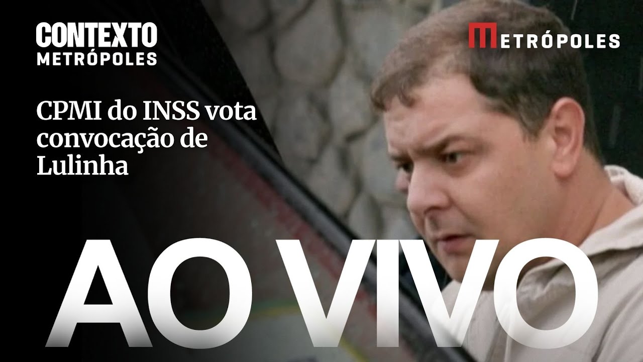 AO VIVO: CPMI do INSS vota convocação de filho de Lula