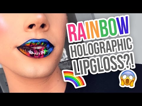 RAINBOW HOLOGRAPHIC LIP GLOSS?! - UCucot-Zp428OwkyRm2I7v2Q