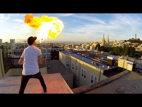 GoPro: Fire Breathing With A 24 GoPro Array - UCqhnX4jA0A5paNd1v-zEysw