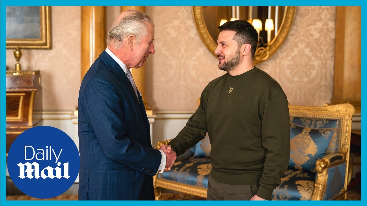 King Charles III meets Zelensky at Buckingham Palace