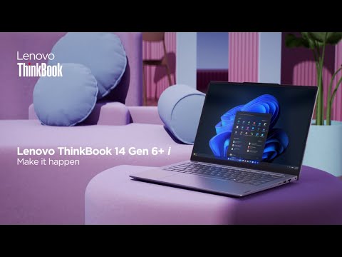 Meet the new Lenovo ThinkBook 14 i Gen 6+