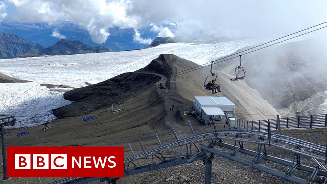 Swiss glaciers disappearing at record speed due to climate change – BBC News