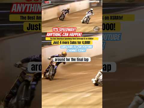 Amazing Finish for First Place Win! #shorts #crash - dirt track racing video image