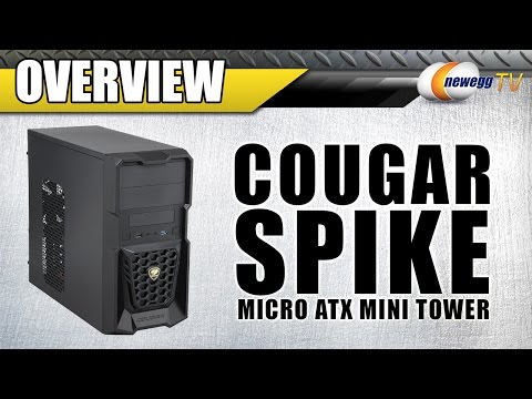 COUGAR Spike MicroATX Mini Tower Gaming Case Overview - NewEgg TV - UCJ1rSlahM7TYWGxEscL0g7Q