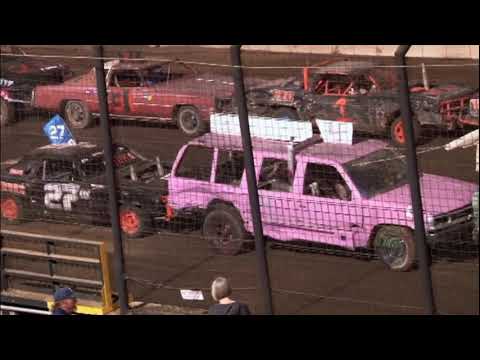 Perris Auto Speedway Heats &amp;  Main Event Night of Destruction 2017 - dirt track racing video image
