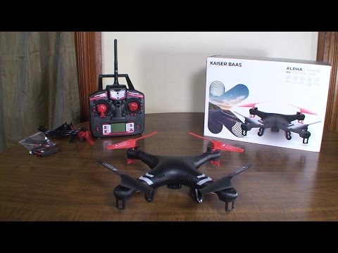 Kaiser Baas - Alpha Drone - Review and Flight - UCe7miXM-dRJs9nqaJ_7-Qww