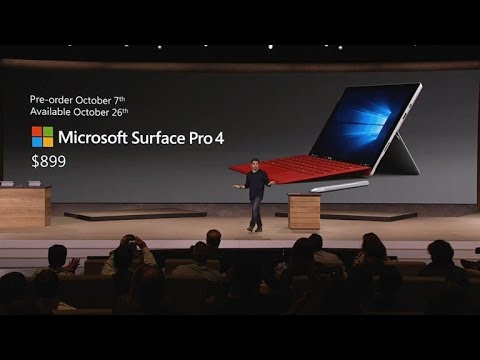CNET News - Microsoft unveils Surface Pro 4 - UCOmcA3f_RrH6b9NmcNa4tdg