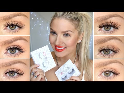 How To Apply False Eyelashes ♡ xoBeauty Lash Try-On's - UCMpOz2KEfkSdd5JeIJh_fxw