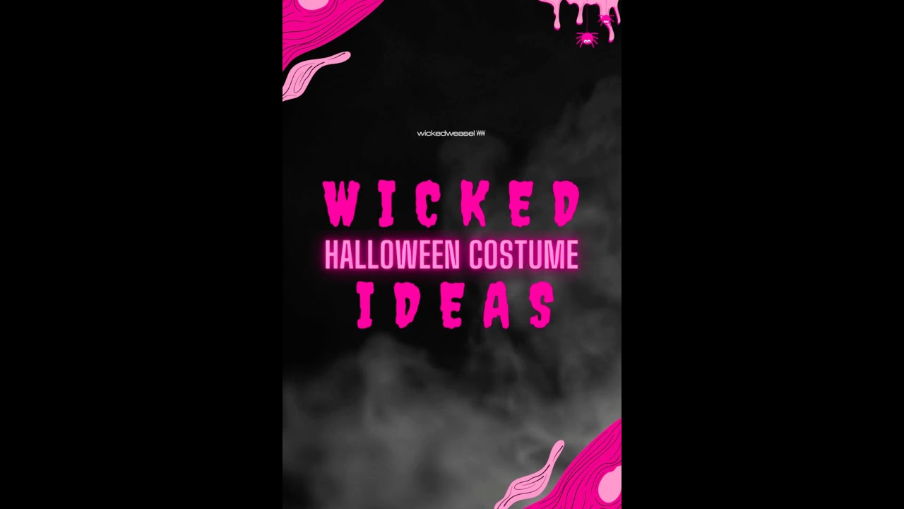 Wicked Weasel Halloween Costume Ideas 🎃 #shorts