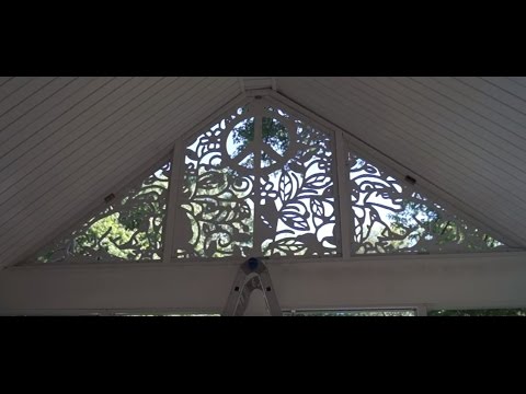 12 Foot Wide CNC'd Window Art - UChtY6O8Ahw2cz05PS2GhUbg