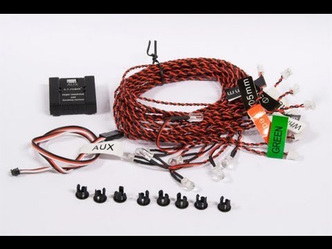 G.T.Power RC LED Lighting System - Little about and how they work - UCz3LjbB8ECrHr5_gy3MHnFw