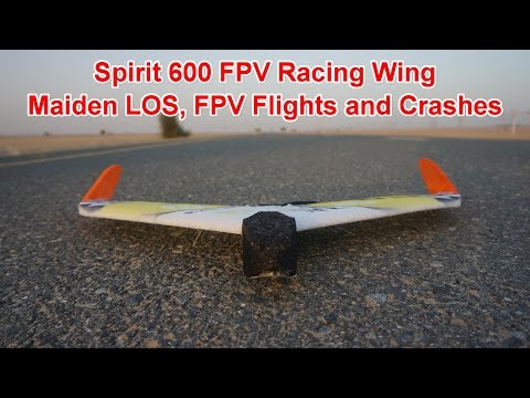 Spirit 600 Mini FPV Flying Wing really moves - UCsFctXdFnbeoKpLefdEloEQ