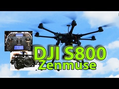 DJI S800 Huge hightech Hexacopter + Zenmuse Z15 brushless Gimbal presented by RCSchim - UCIIDxEbGpew-s46tIxk5T3g
