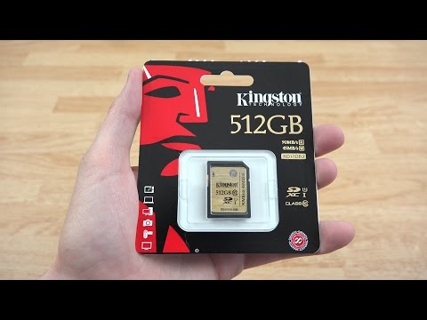 Kingston 512GB SD Card Unboxing and Speed Test! - UC7YzoWkkb6woYwCnbWLn3ZA