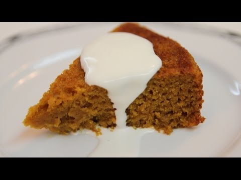 Pumpkin Pudding Cake Recipe - CookingWithAlia - Episode 286 - UCB8yzUOYzM30kGjwc97_Fvw