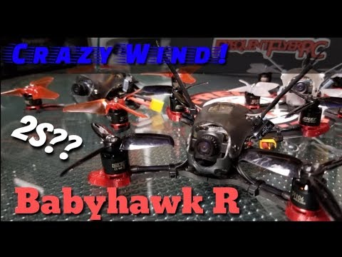 Babyhawk R LOS Acro and FPV FUN in High Wind with Gemfan 2540 tri blades and 2S! - UCNUx9bQyEI0k6CQpo4TaNAw