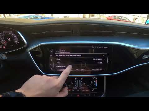 Come regolare l'orologio dell'Audi A6