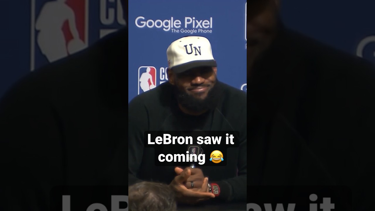 “People probably think I’m lying”- LeBron Jokes About Knowing Carmelo’s Retirement😂| #Shorts