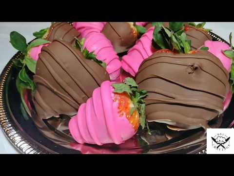 Making Chocolate Dipped Strawberries with Chocolate/Candy Melts