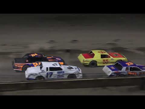 Street Stock B-Feature at Crystal Motor Speedway, Michigan on 07-09-2022!! - dirt track racing video image
